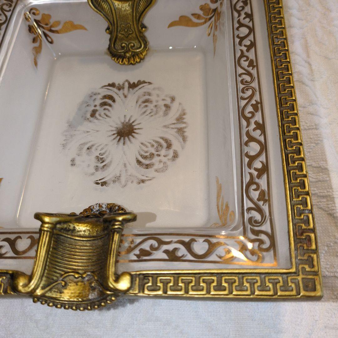 再お値下げしました!ＺARAホーム、アンティーク風灰皿、希少。お洒落な小物入れ