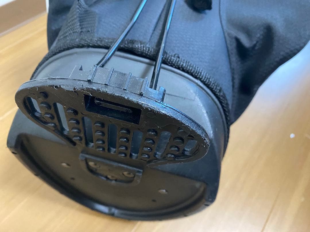 adidas ゴルフバッグ 黒/オレンジ/白