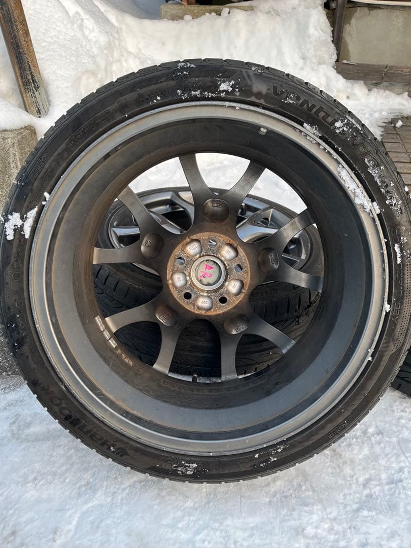 マツダ RX-8 SE3P タイプRS後期 純正 ホイールセット 19インチ