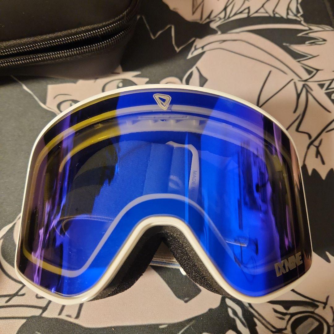(値下げ可)IX9 ゴーグル 青色レンズ IXNINE