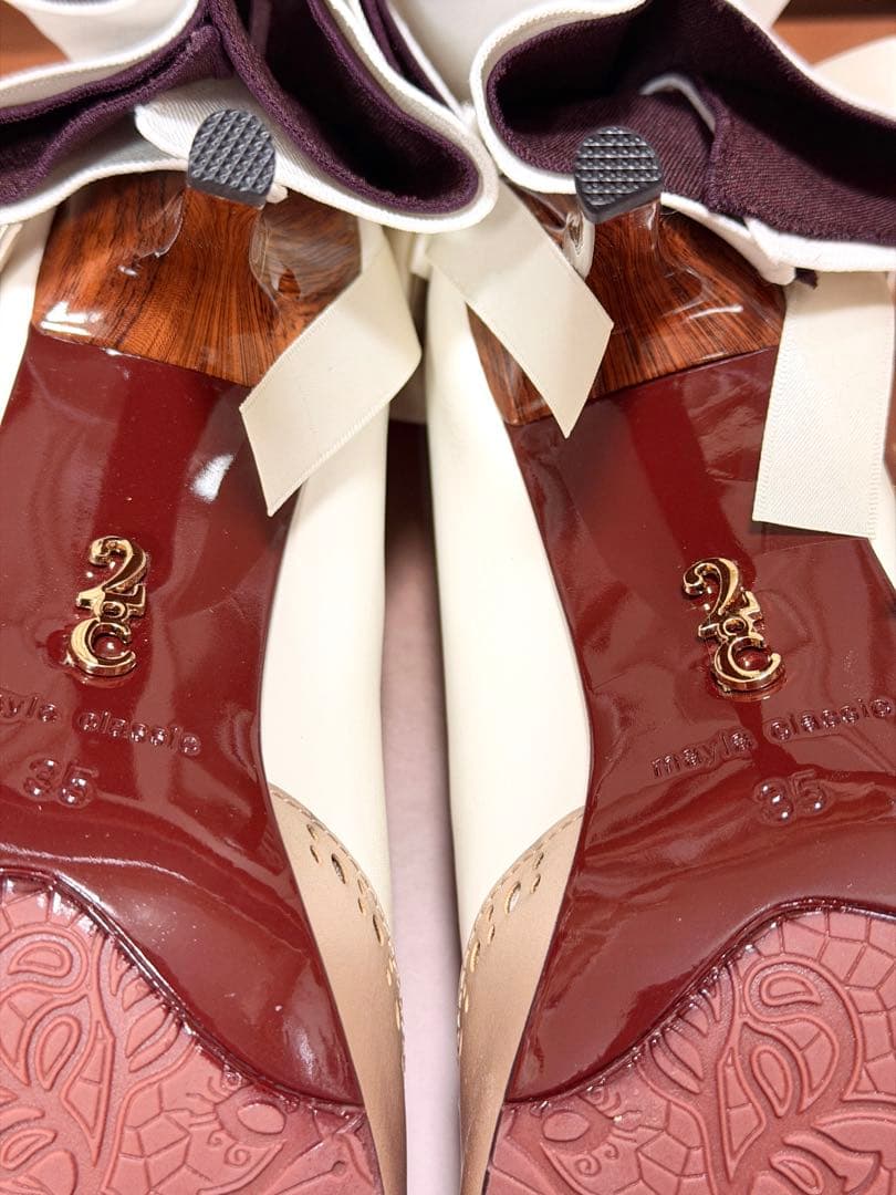 付属品完備 ヴァイオレットエヴァーガーデン マイラクラシック パンプスセット