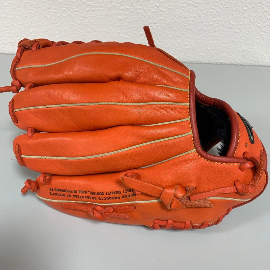 Mizuno FLEX JET II オレンジ グローブ 右投げ用