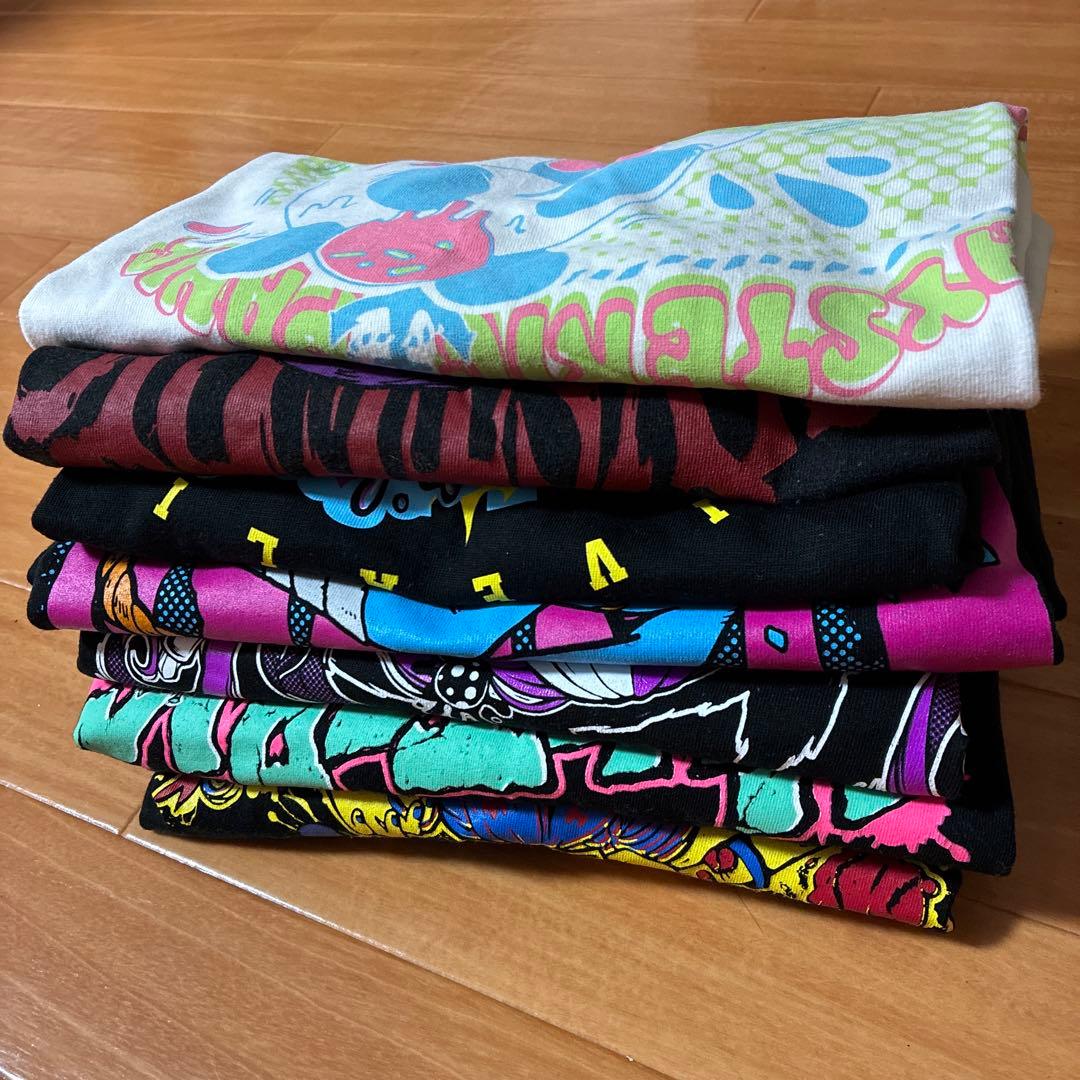 【ヒステリックパニック】ライブTシャツ【7種セットまとめ売り】