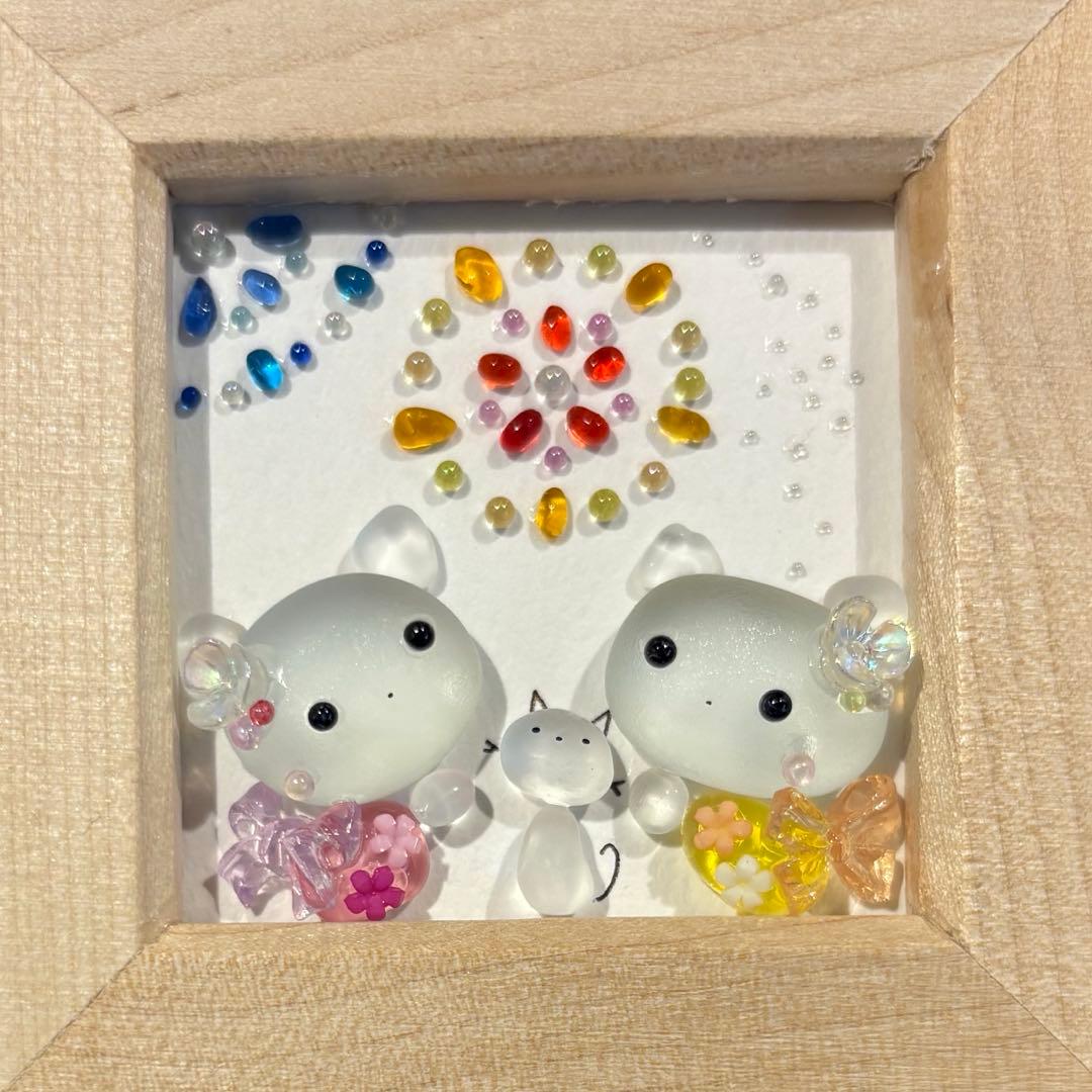 結奈♡シーグラスアート