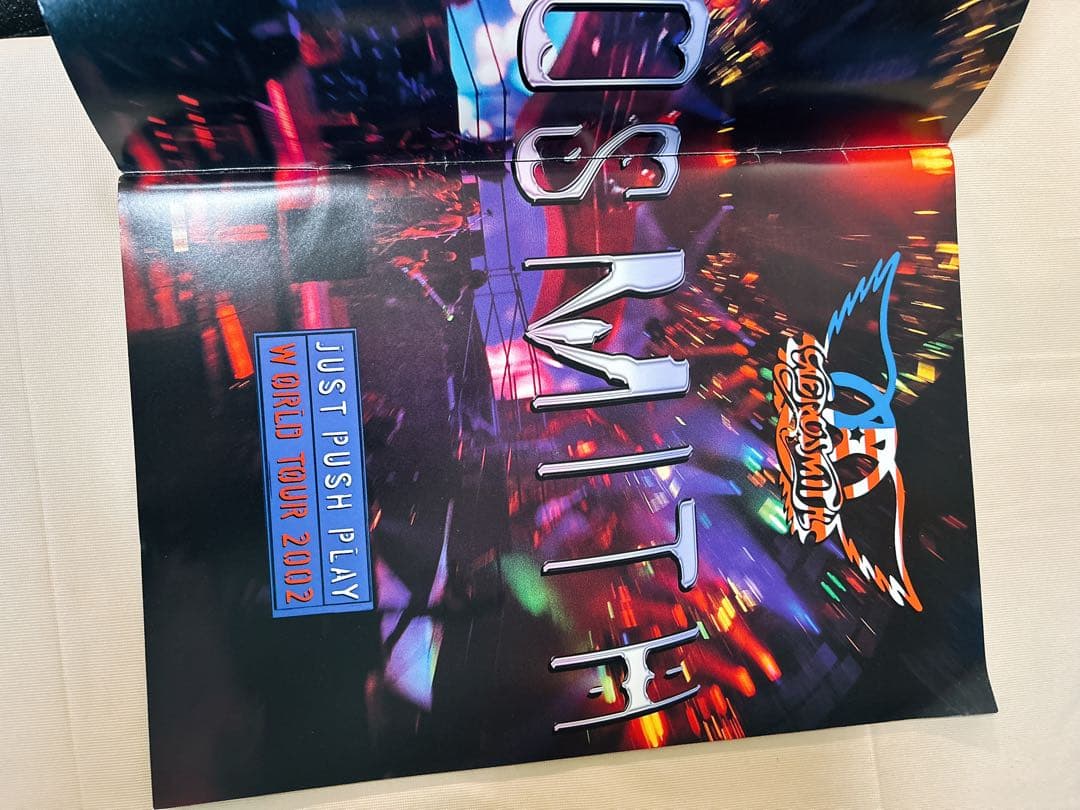 Aerosmith World Tour 01/02 Tシャツ M正規品 空山基