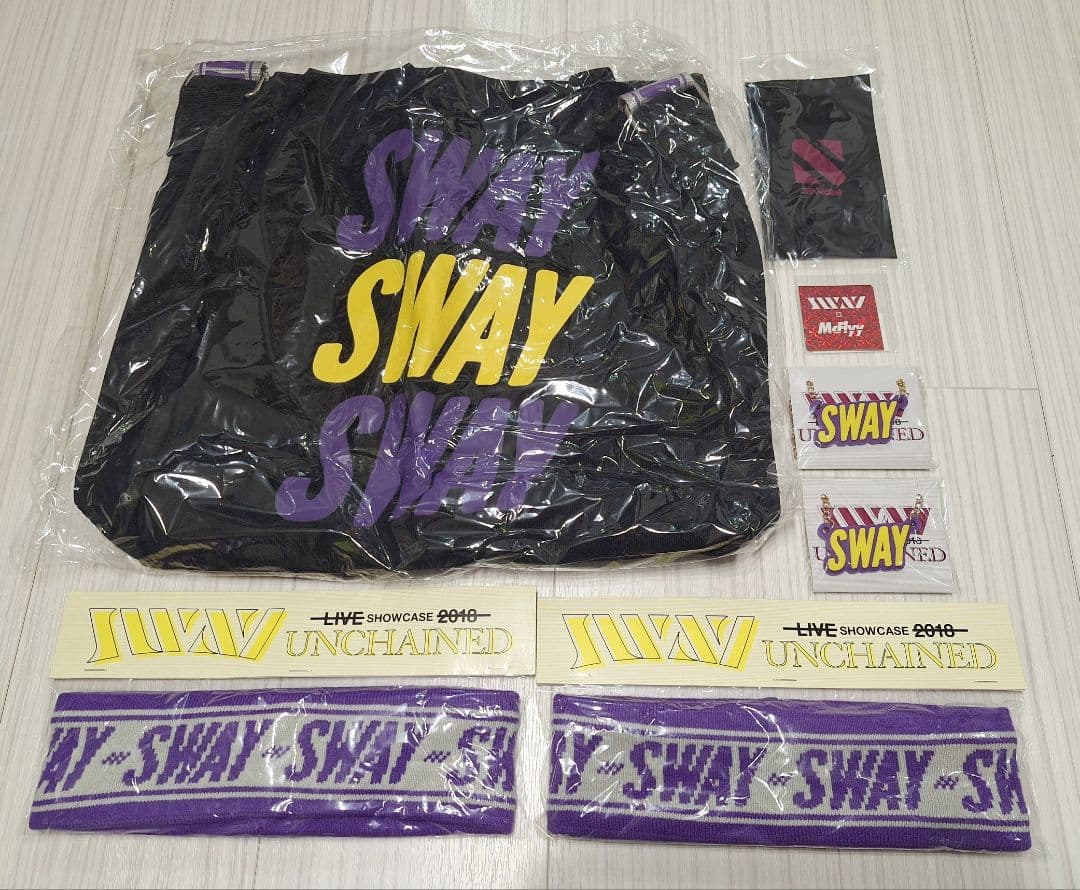 SWAY 関連 グッズ まとめ売り UNCHAINED 新品未使用