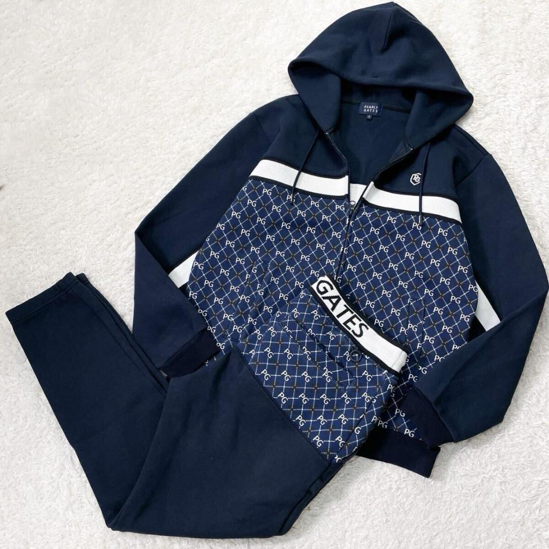 PEARLY GATES パーリーゲイツ フルジップジャケット セットアップ