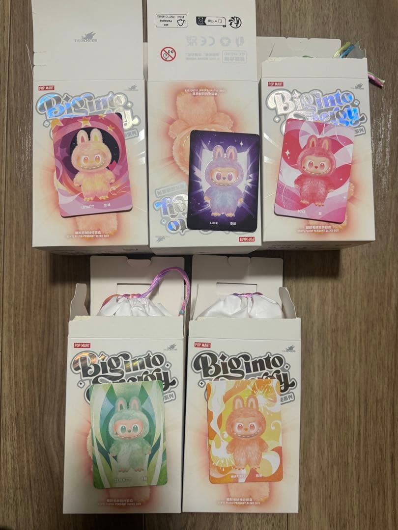 ム*ー様 POPMART ラブブ　SERENITY Bigintoenergy