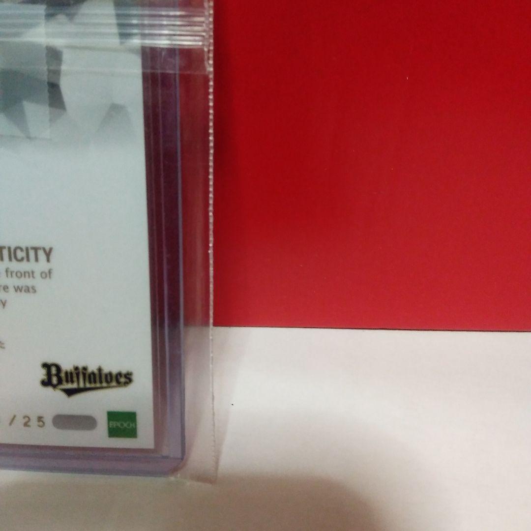 山岡泰輔選手　25枚　シリアルナンバー