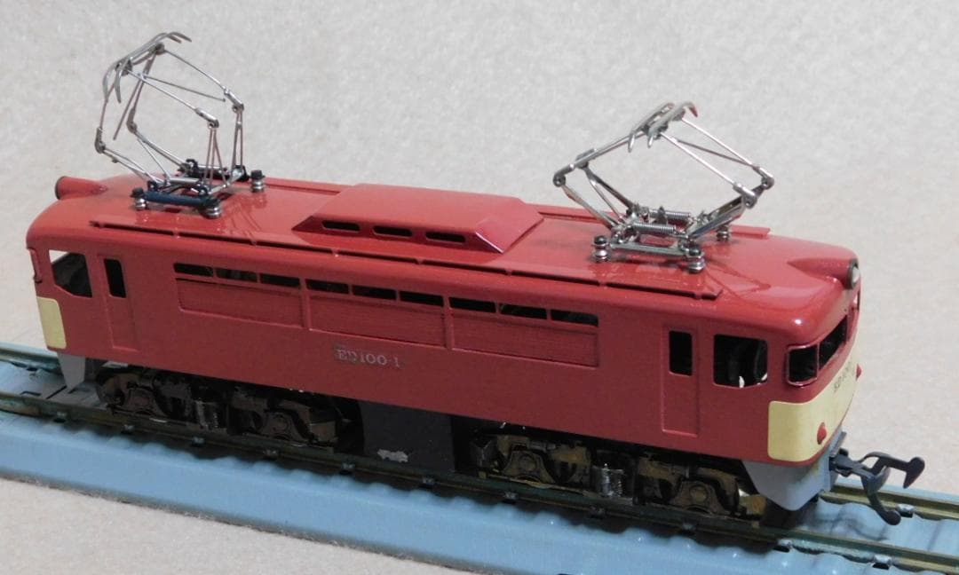 ＫＴＭ　カツミ模型店　ＨＯゲージ　ＥD１００　自由形電気機関車（昭和４０年代製）