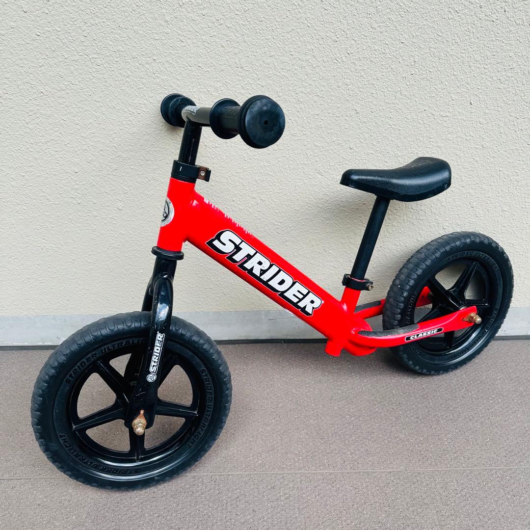 STRIDER ストライダー 12 クラシック バランスバイク 赤 レッド 正規