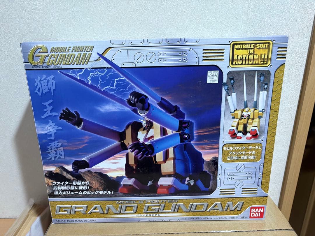 MIA MOBILE SUIT IN ACTION Gガンダム グランドガンダム