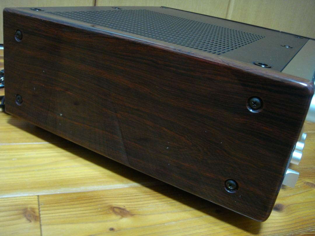 整備済 程度良 ONKYOオンキョIntegra A-917R 取説付木目パネル