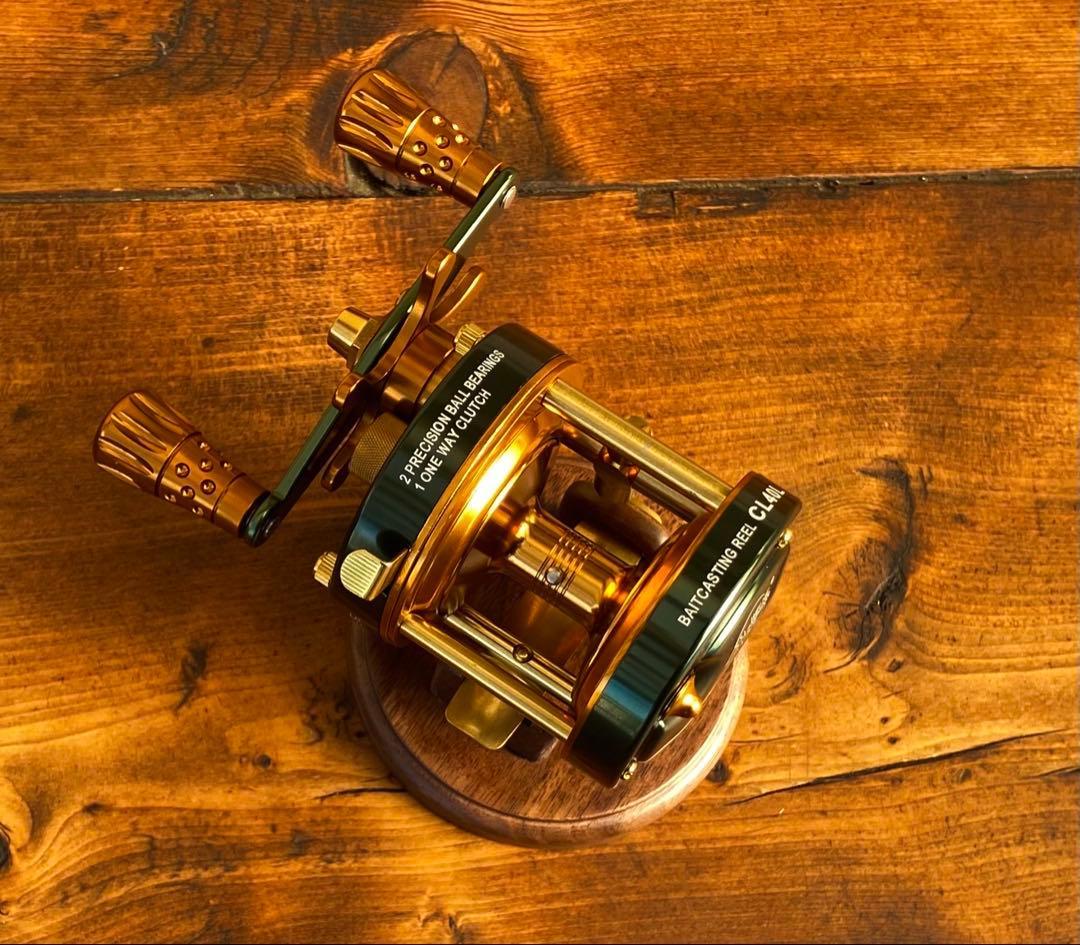 釣り竿セット　ベイトロッド　C702ML バスロッド　バス釣り　ウッドグリップ