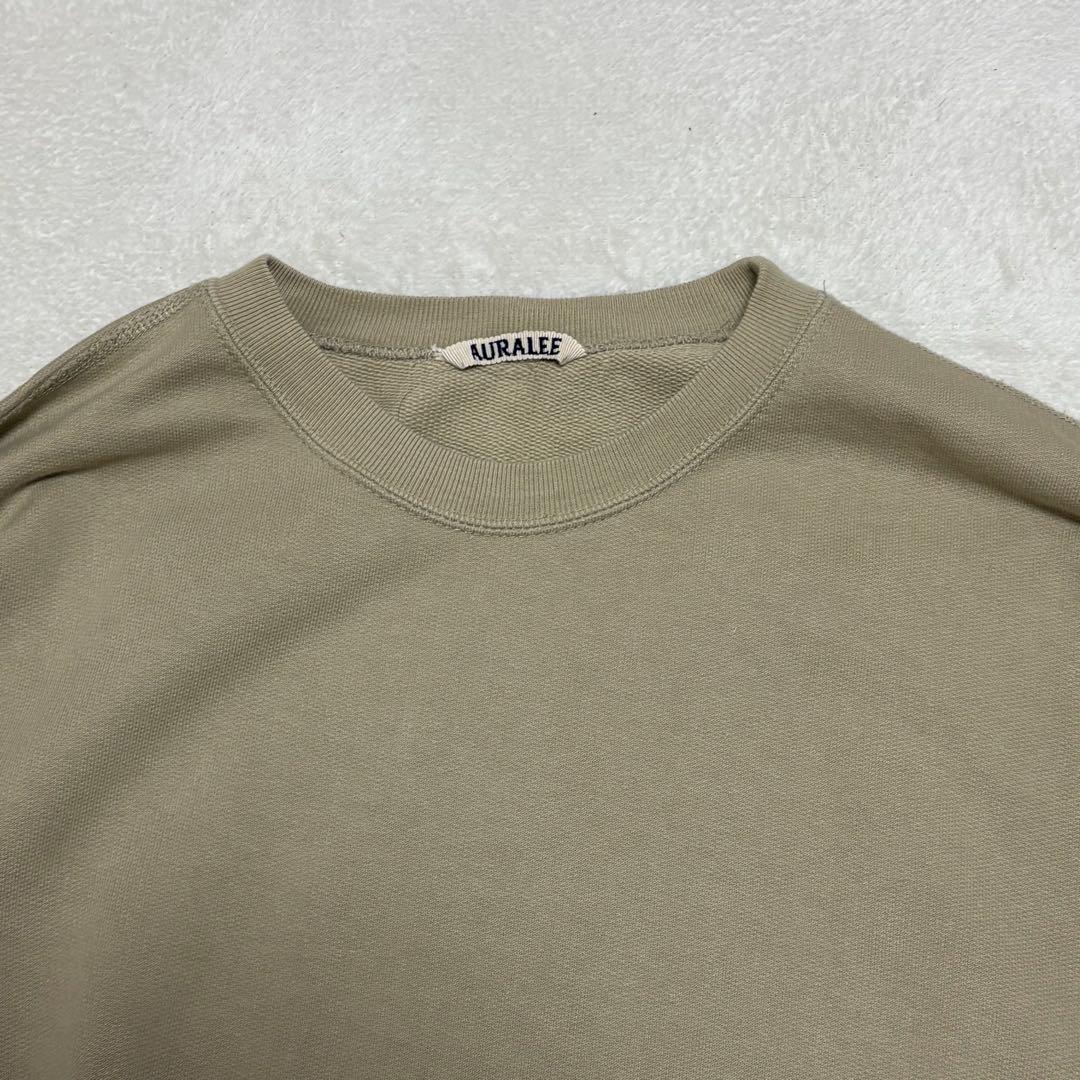 AURALEE オーラリー スウェット トレーナー ベージュ系 サイズ4