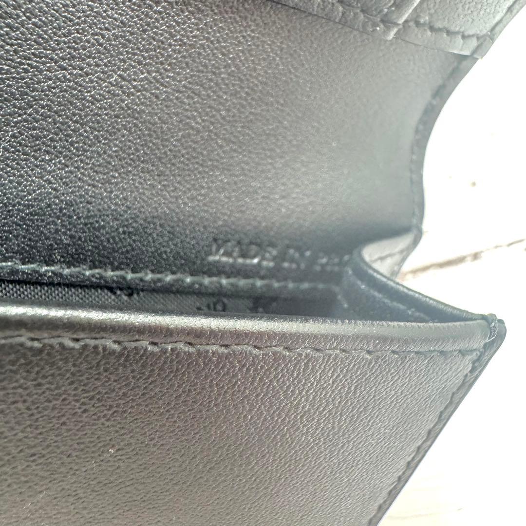 新品・未使用　バリー　名刺入れ　カードケース　ブラック レザー　ビジネス