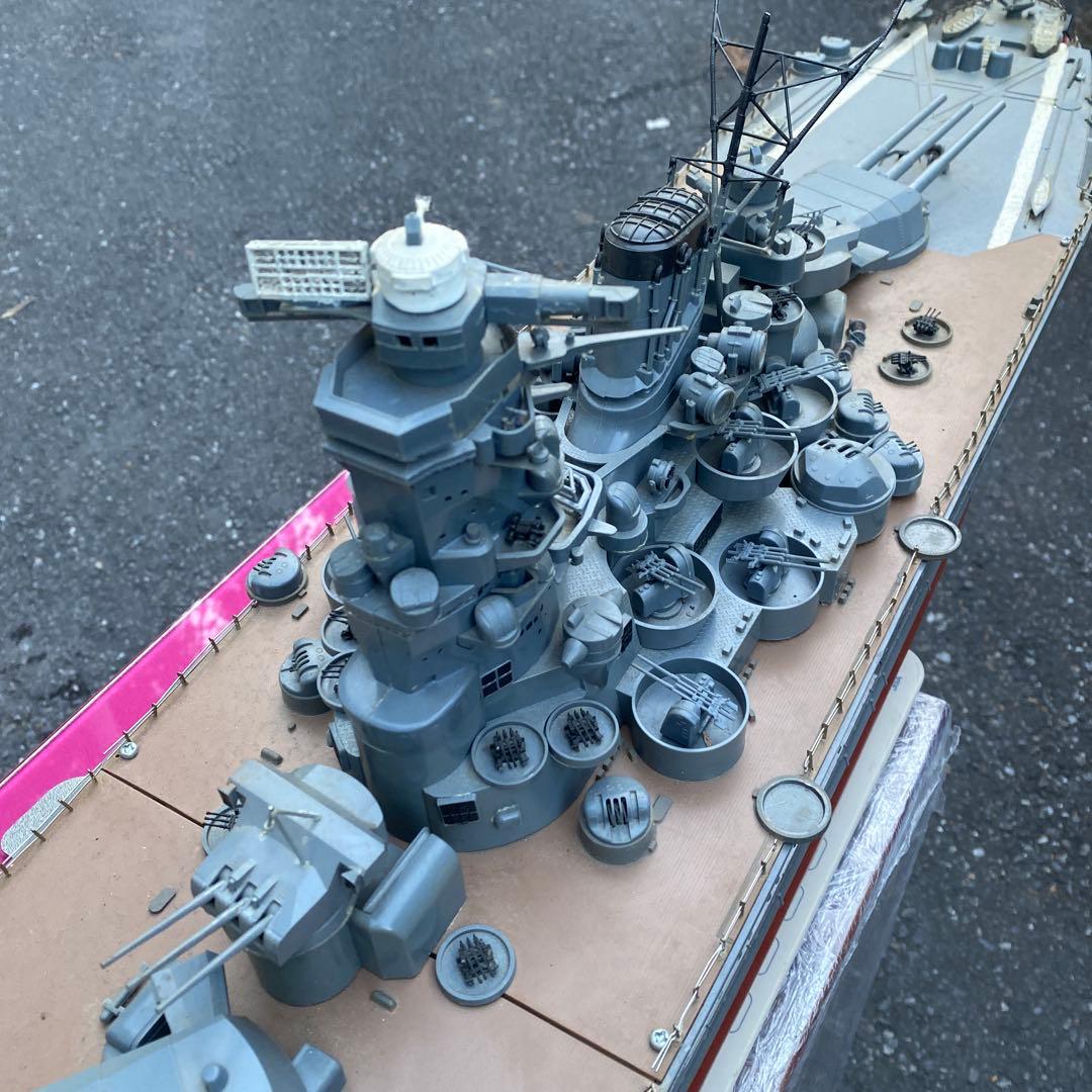 【超特大130cm】重量感4.4kg！戦艦大和プラモデル 完成品・存在感抜群！