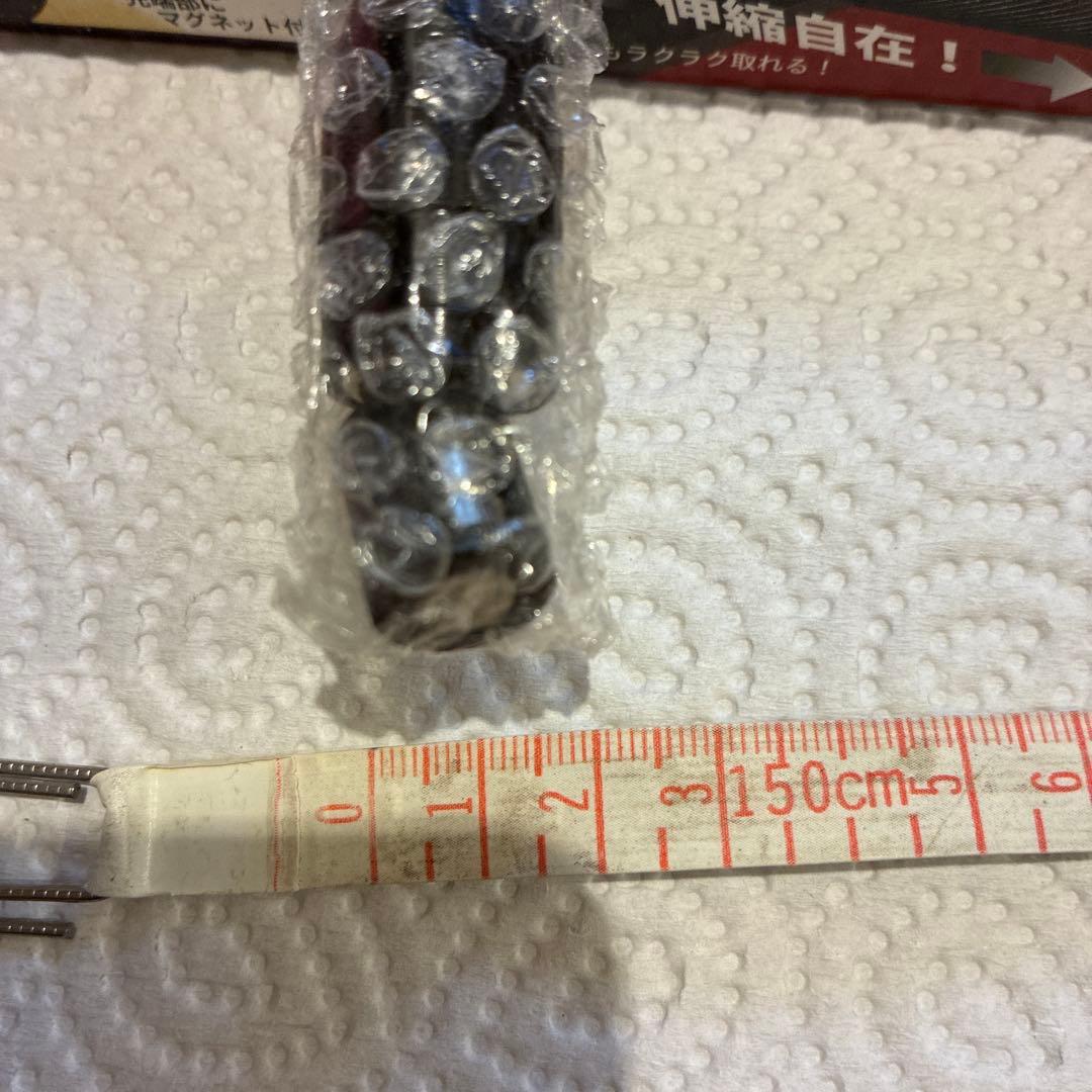 フレキシブルスマートライト ボタン電池付き　レッド　ブラック　4本セット