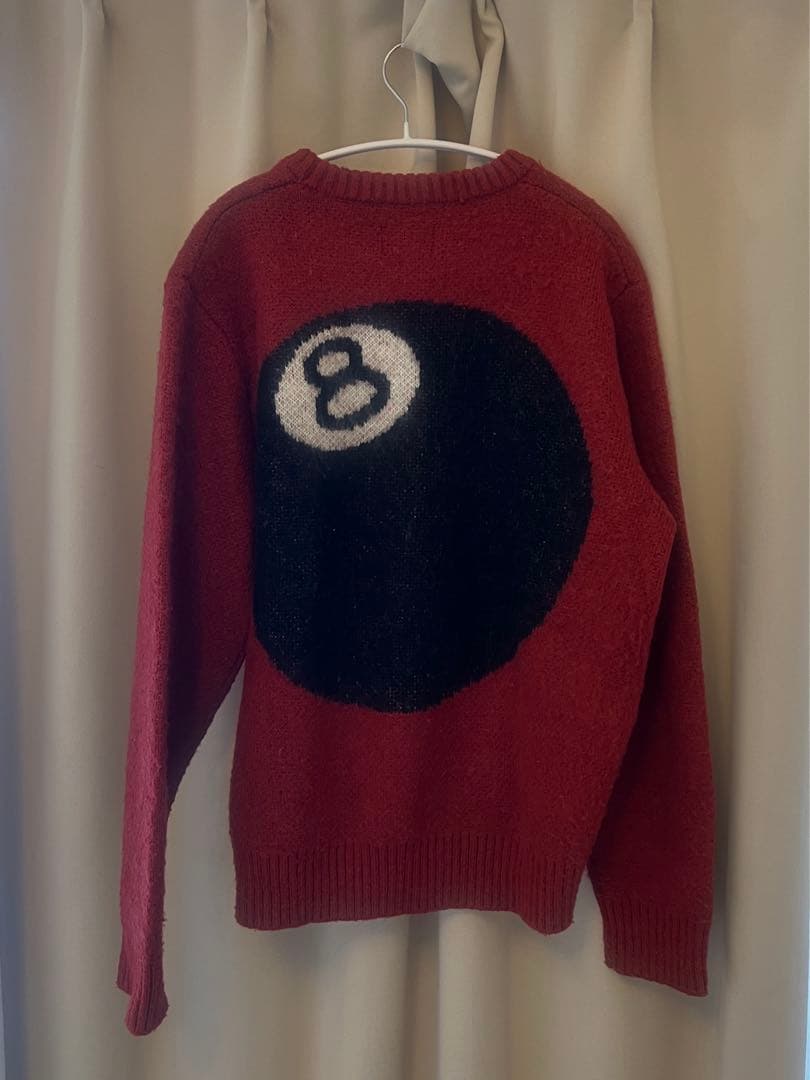 Stussy 8ボール ニット セーター Lサイズ
