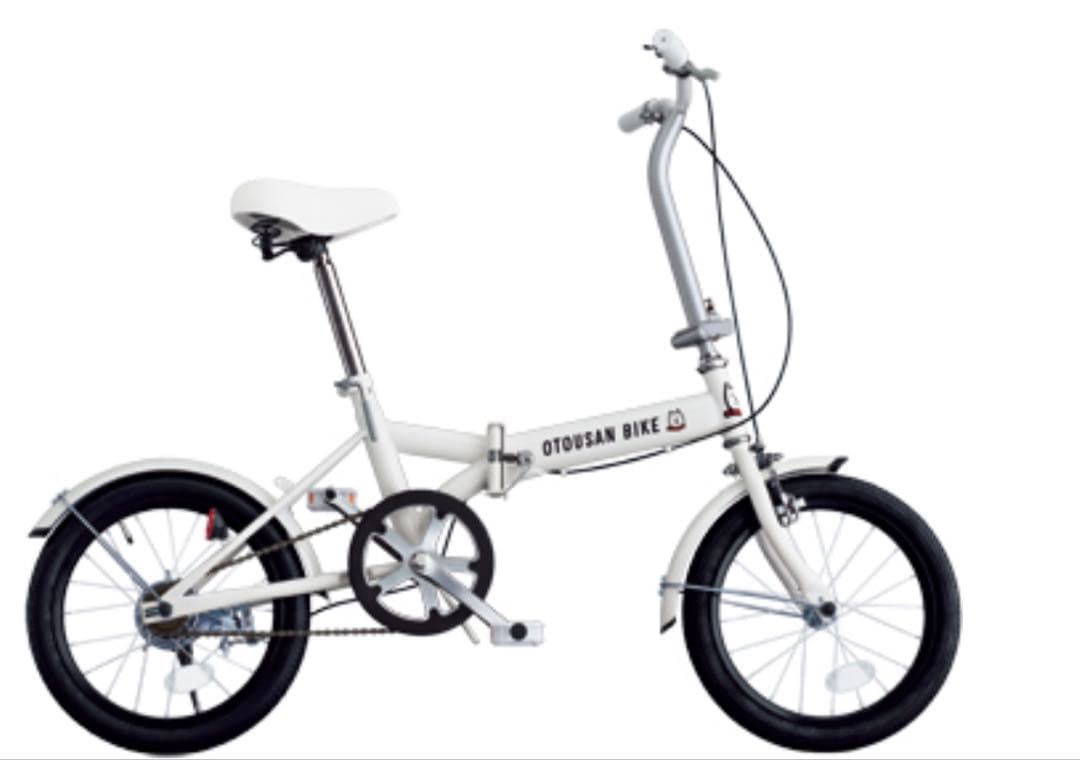 未使用 未開封ソフトバンク お父さん自転車 ホワイト