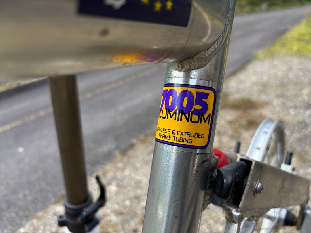 ジャンク PEUGEOT PACIFIC18フレーム/フォーク/ホイール