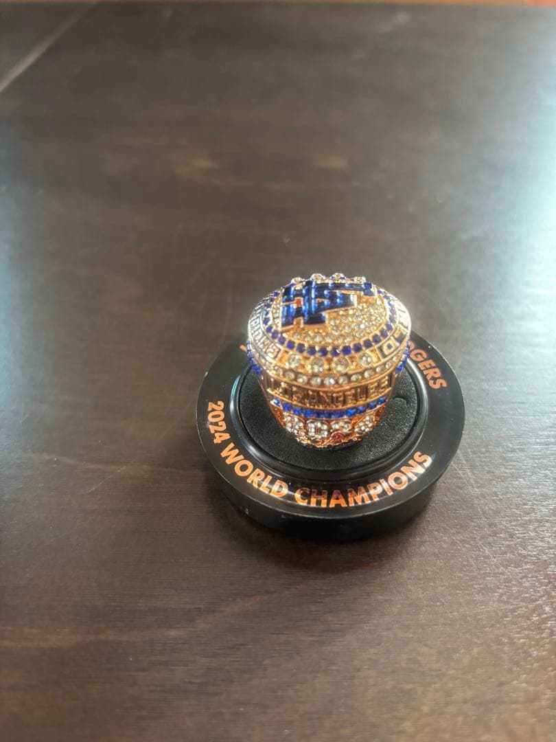 2024年ワールドチャンピオン記念リング 2025年8／6限定配布 大谷翔平