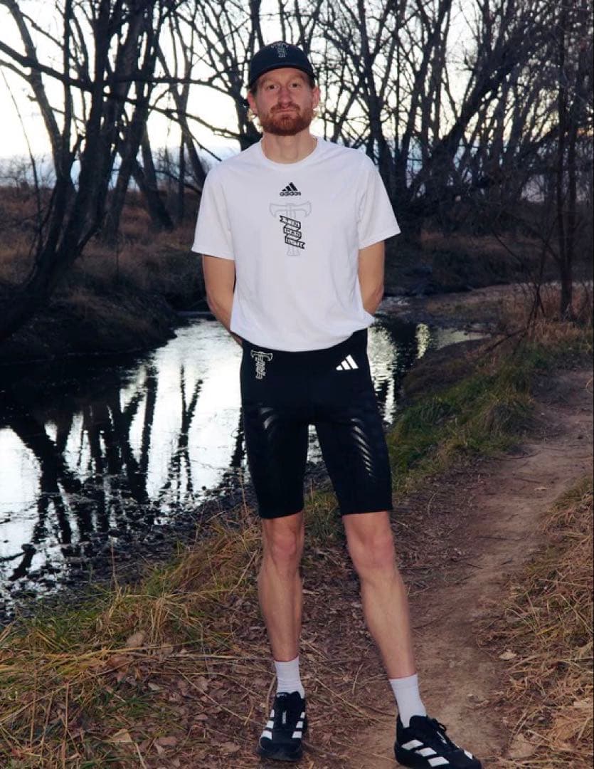 陸上用パンツ adidas TINMAN ELITE HALF TIGHT US S