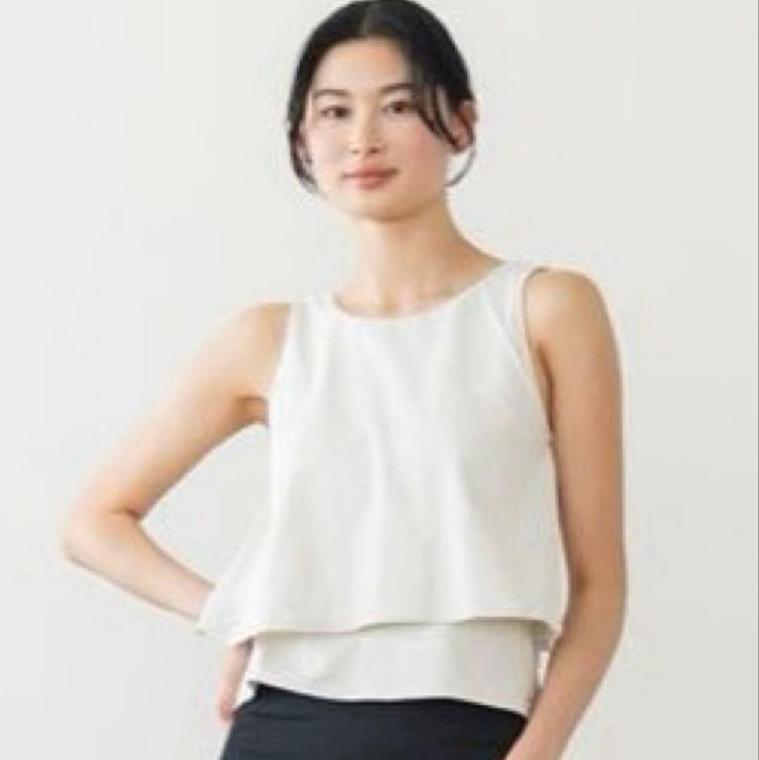 ブラック タンクトップ Sサイズ ヨガウェア