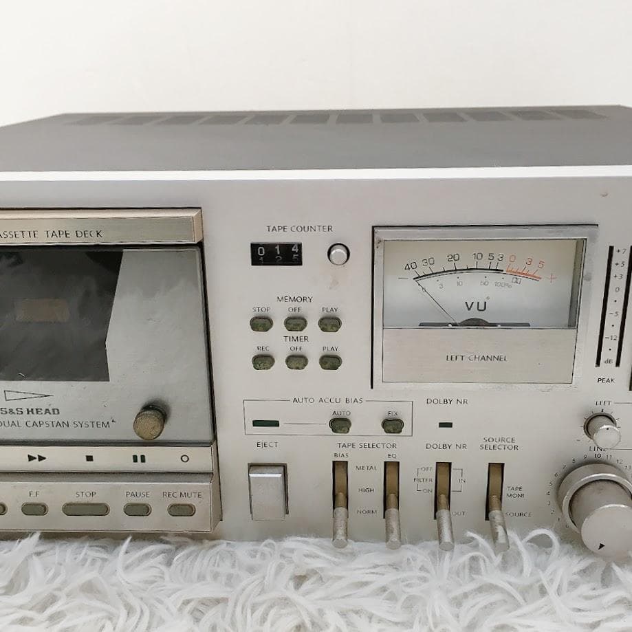 ONKYO TA-680 オンキョー ステレオカセットデッキ 当時物