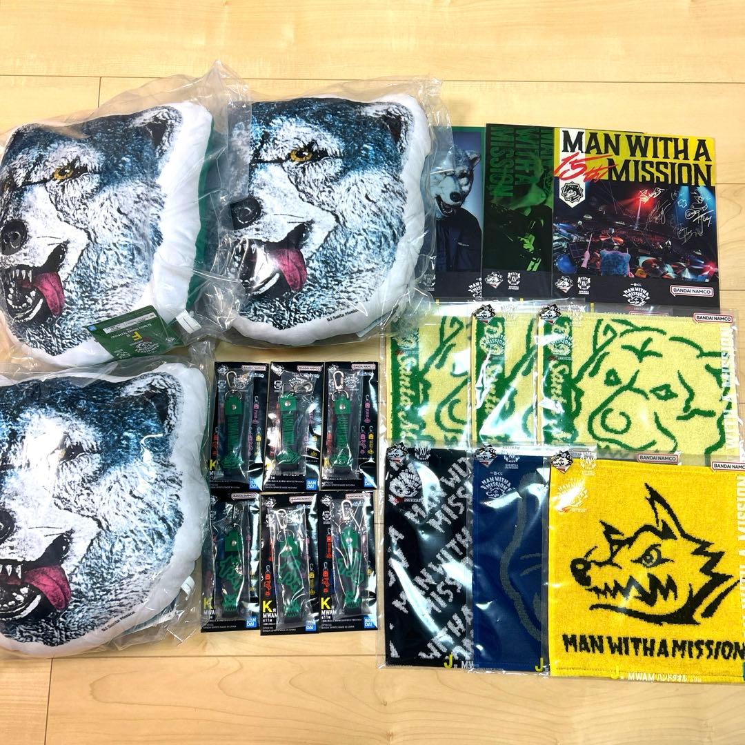 一番くじ MAN WITH マンウィズ DJ Santa Monica 18点