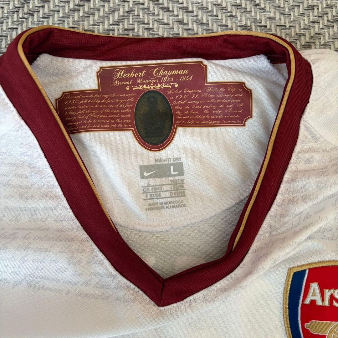 アーセナル ロシツキー 07/08 アウェイユニ L