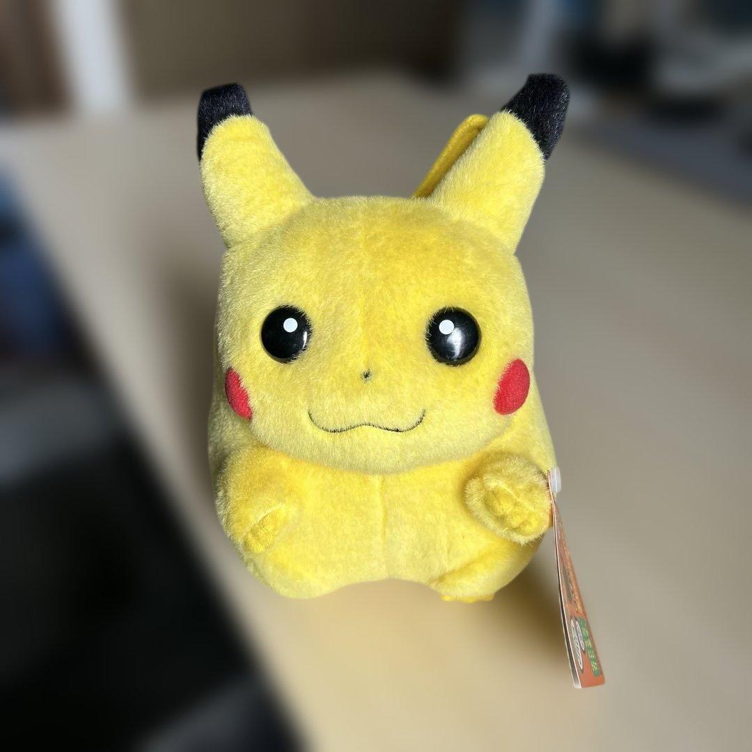レトロ♡ポケットモンスター ピカチュウ ぬいぐるみ