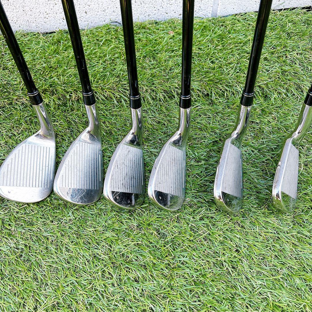 メンズゴルフクラブ　テーラーメイド　バーナー1.0 アイアン6本 FLEX.R