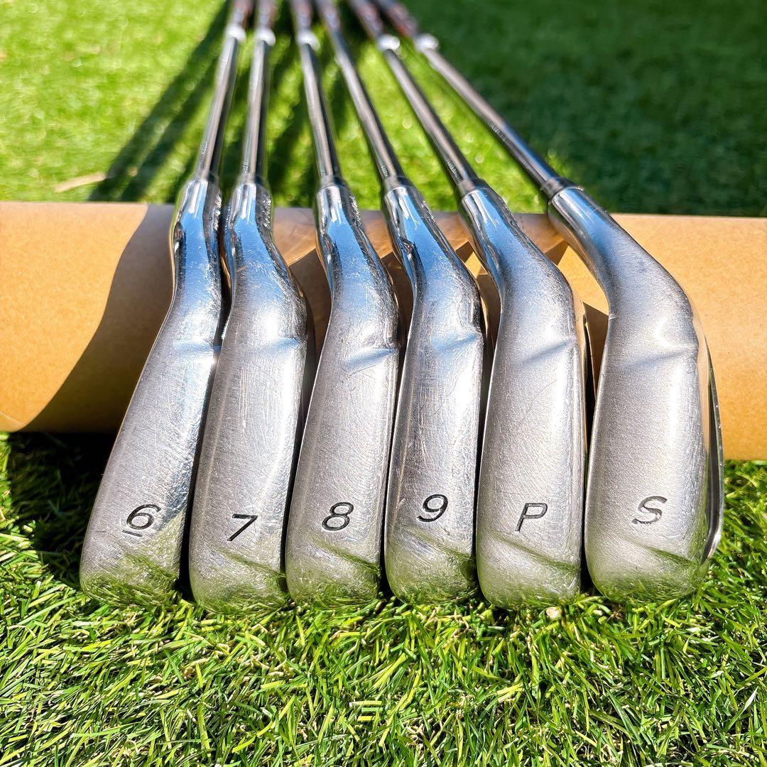 メンズゴルフクラブ　テーラーメイド　バーナー1.0 アイアン6本 FLEX.R