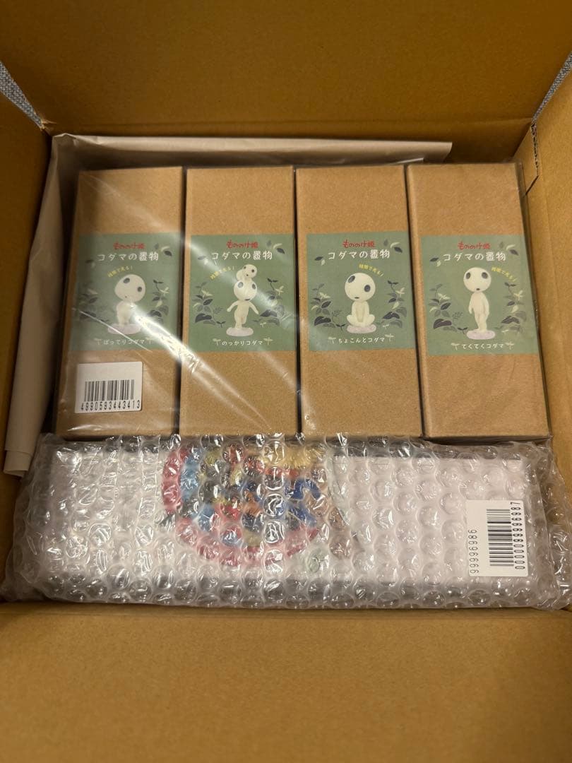 ジブリ　もののけ姫　コダマの置物　どんぐり共和国