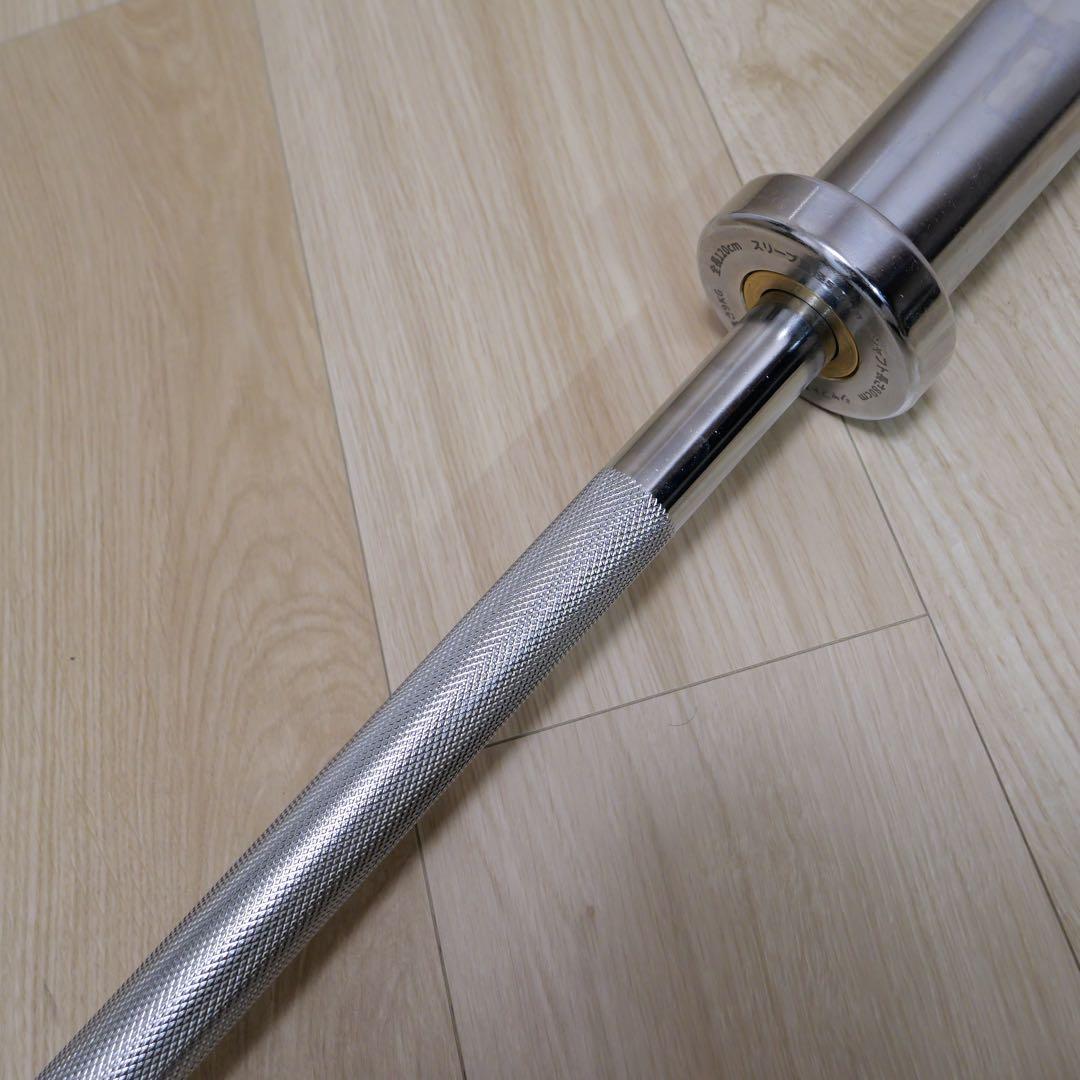 RITFIT オリンピックバーベル 直径50mm 120cm バーベルシャフト