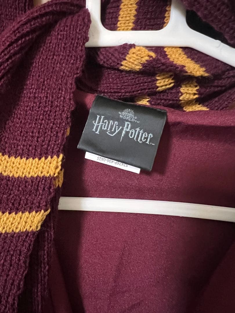 【公式】スタジオツアー東京　ローブ　グリフィンドール　マフラー　Lサイズ