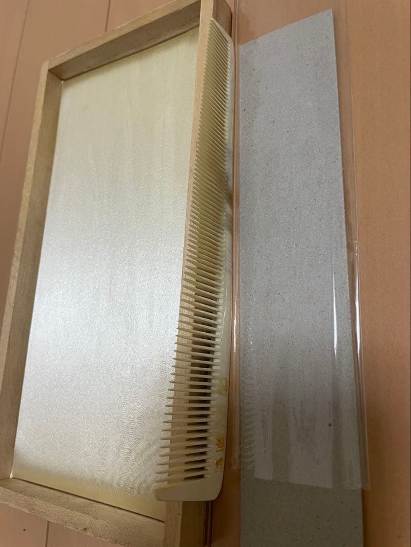 水牛櫛　3本コームセット　床屋