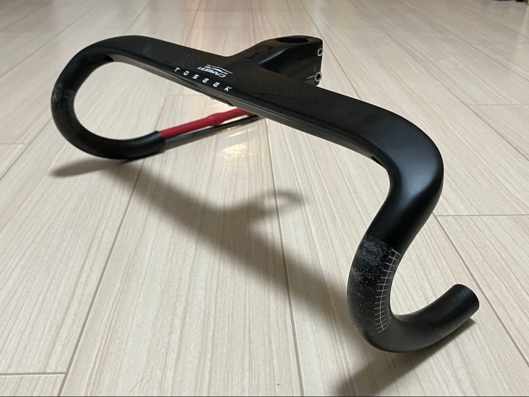 TOSEEK 一体型カーボンハンドルバー　ステム:70 幅:420