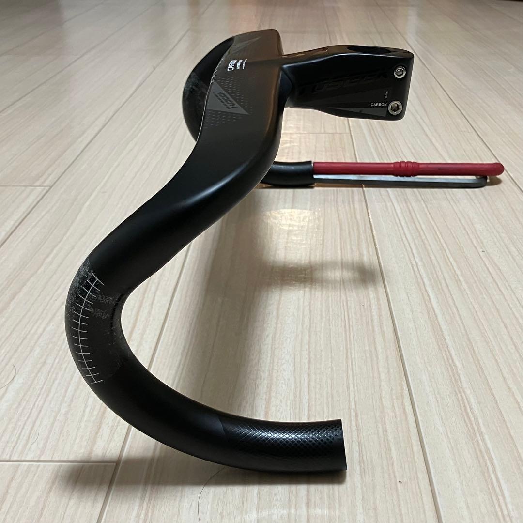 TOSEEK 一体型カーボンハンドルバー　ステム:70 幅:420