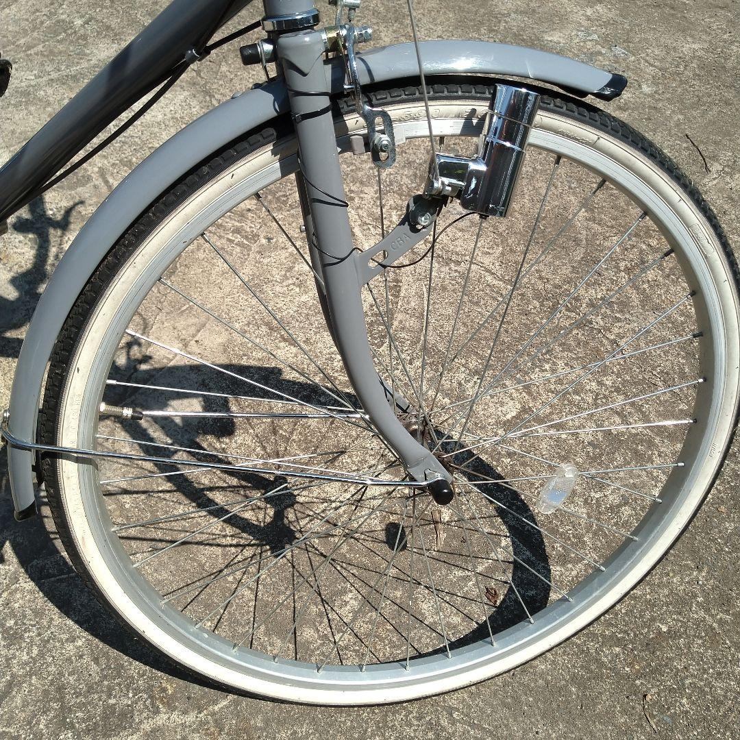 シティサイクル グレー 26インチ