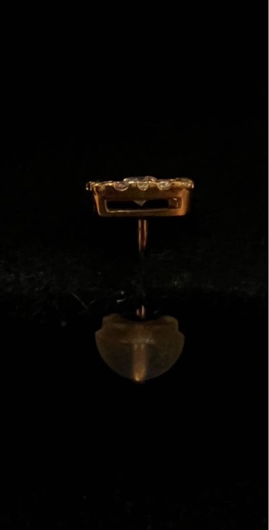 k18 ダイヤモンド　ピアス