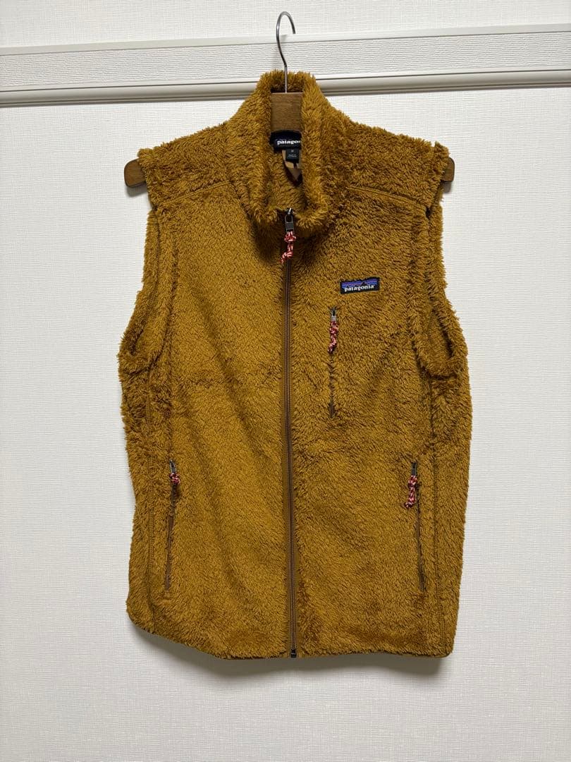 patagonia フリース ベスト M ブラウン