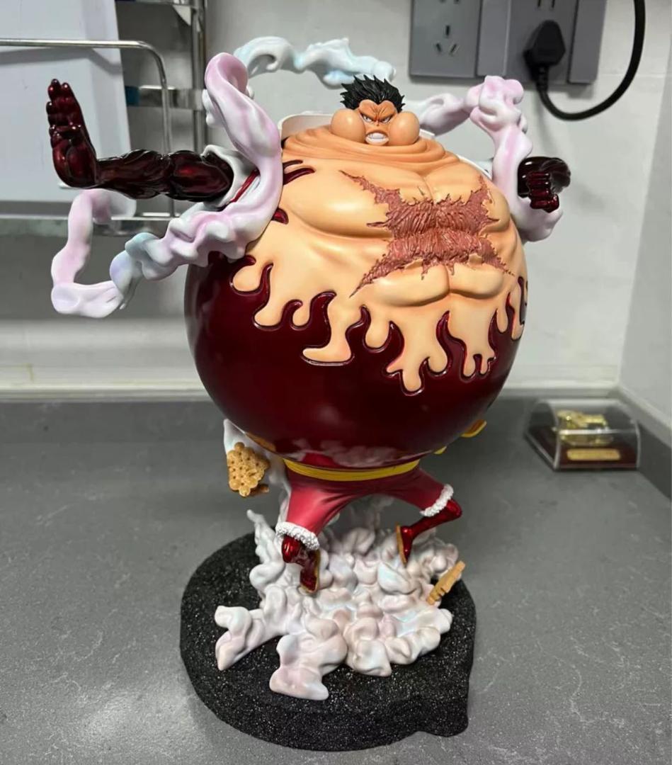 ワンピース BT ギア4の ルフィ ガレージキット スタチュー フィギュア