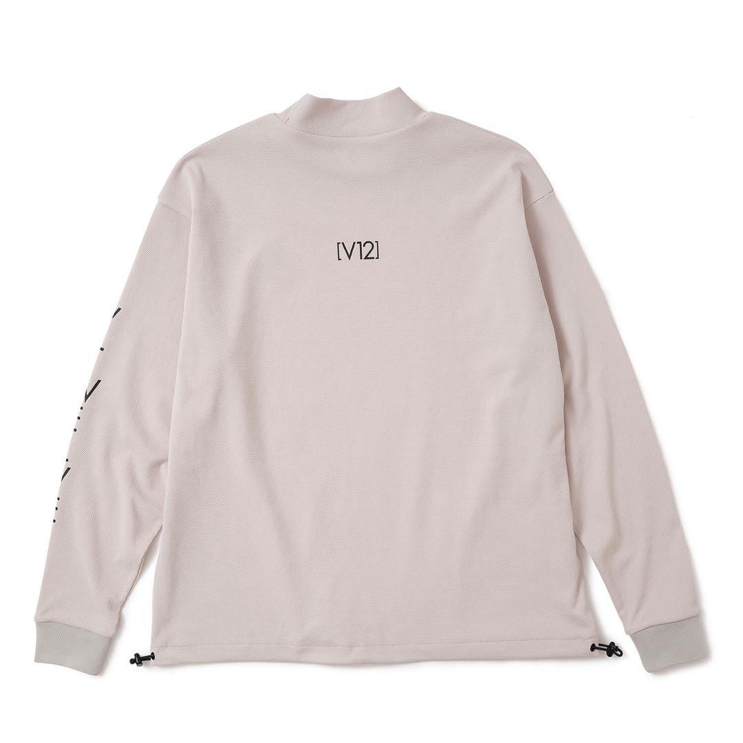 V12 RELAX L/S MOCK メンズ モックネック　M 美品