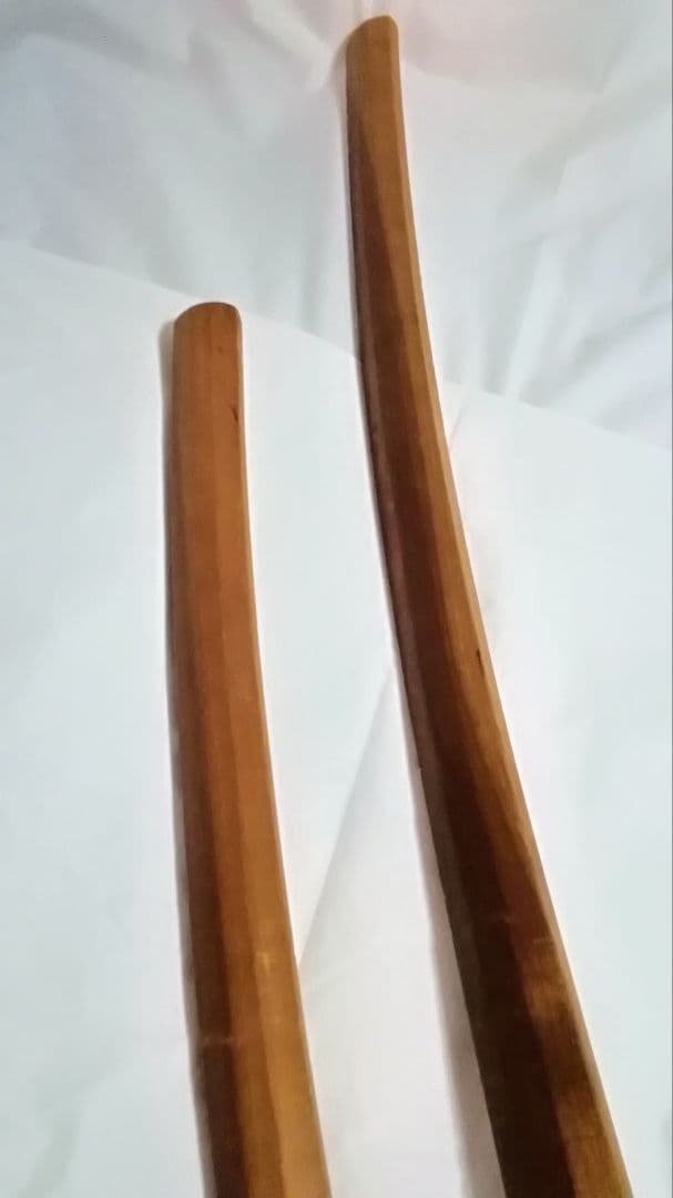 模造刀　白鞘　刀　脇差し　2本セット　コスプレ　防犯