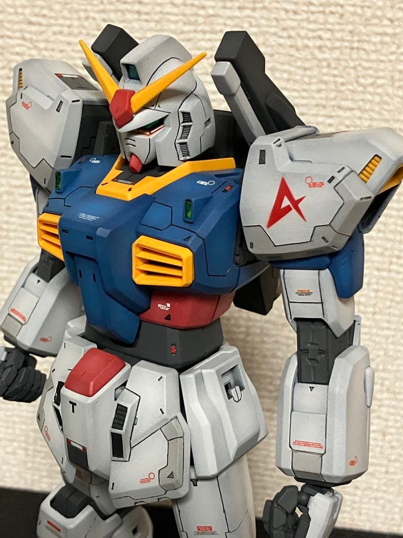 【最終値下】MGガンダムマークII ver2 アムロ機　改修全塗装完成品