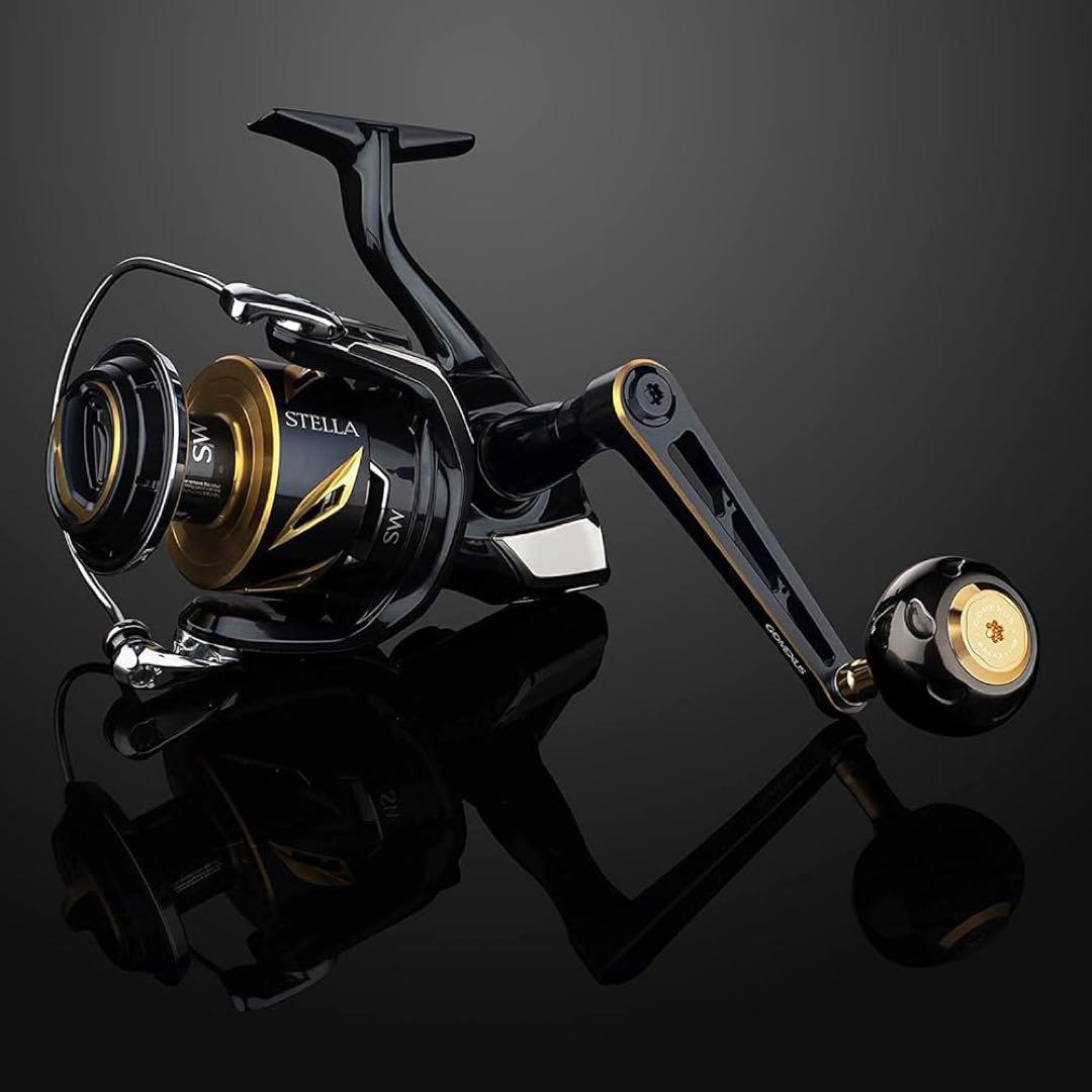 ゴメクサス リールハンドル シマノ スピニングリール対応 100㎜