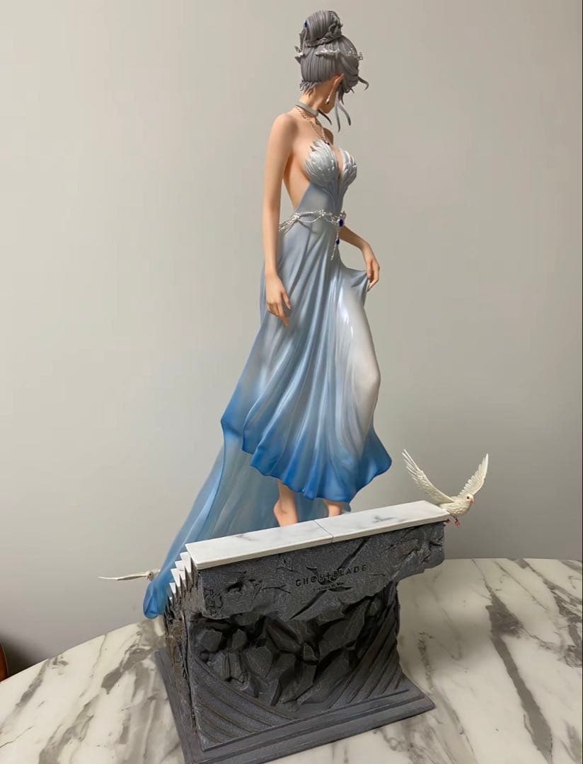 鬼刀シリーズ TES 風鈴 振り返る 海琴の煙 風鈴アスミ スタチューフィギュア