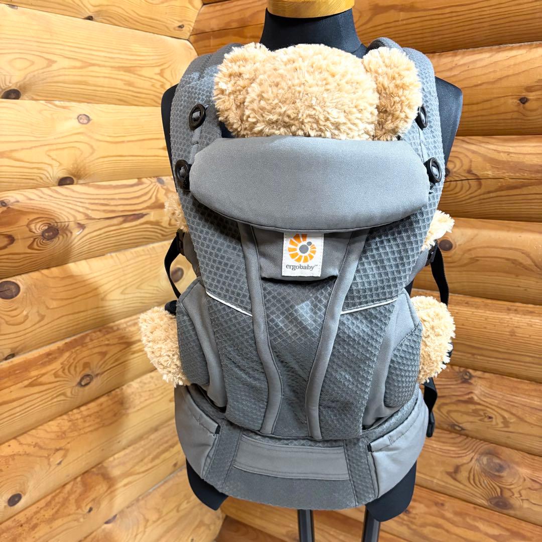 【美品】ergobaby エルゴベビー OMNI BREEZE グレイ 抱っこ紐